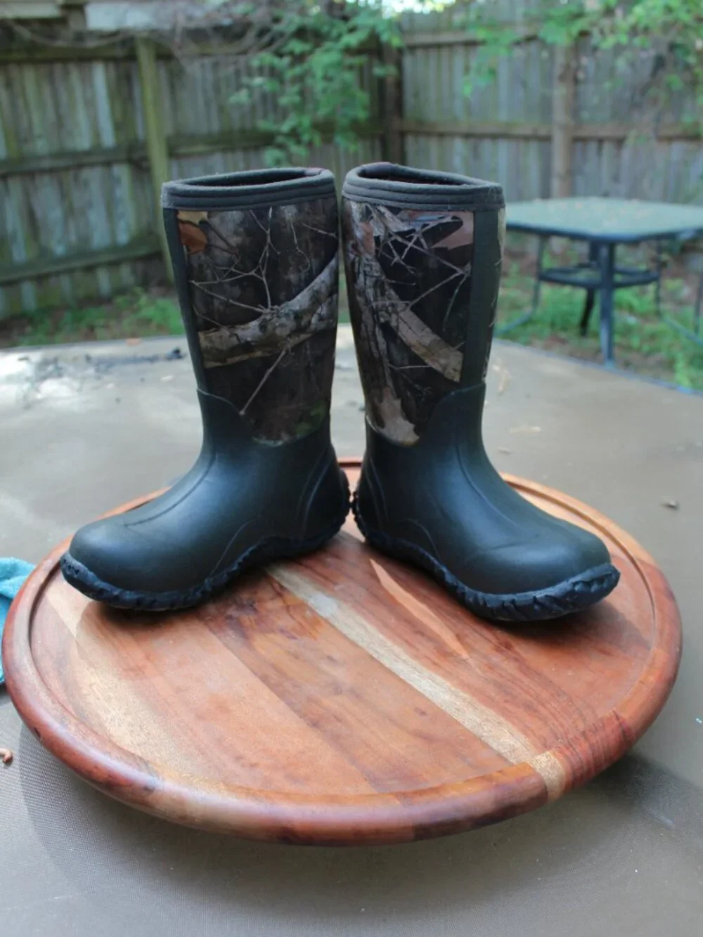 RedHead Kids' Waterproof Camouflage Mud Boots - Size 1 Youth - Picture 7 of 8